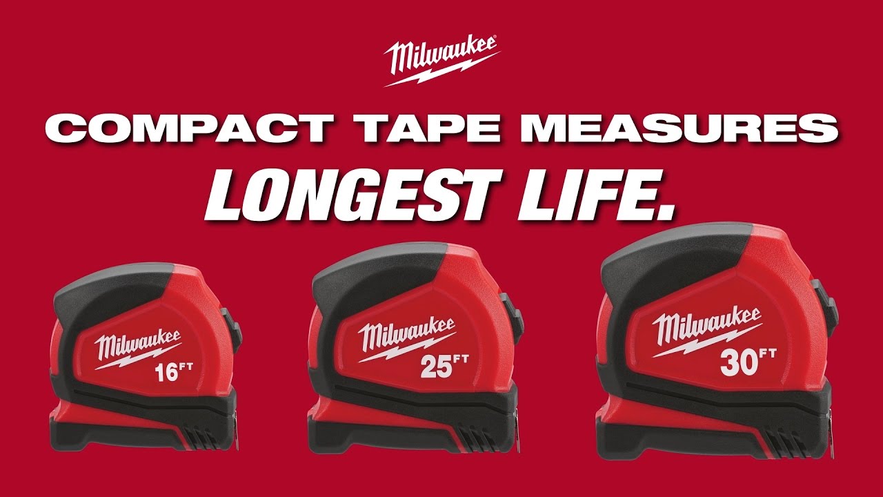 Milwaukee&reg; Compact Tape Measures