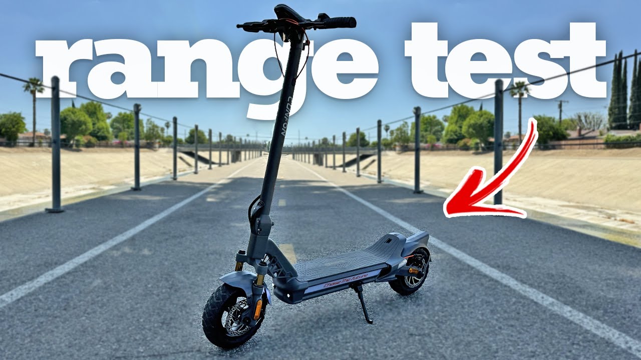 Cunfon RZ800 Electric Scooter – Real World Range Test!
