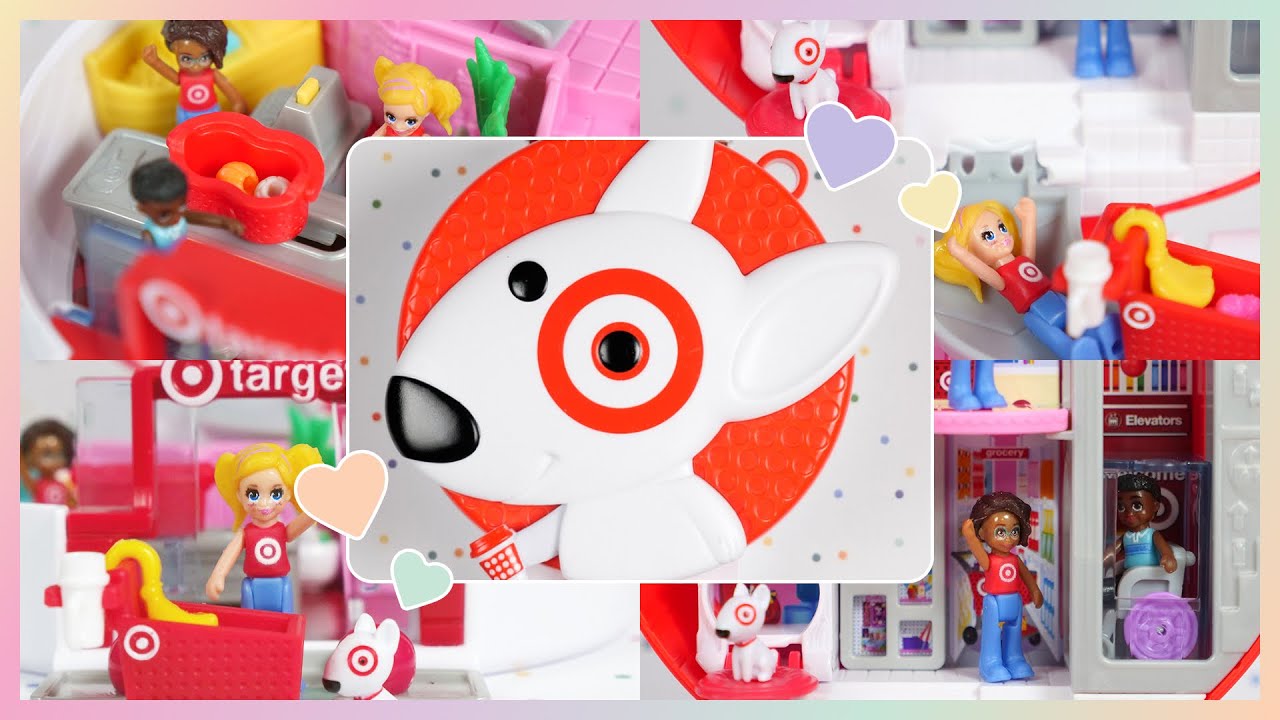 ✨SHOWCASE✨ Polly Pocket Collab: Target Bullseye Adventure Playset