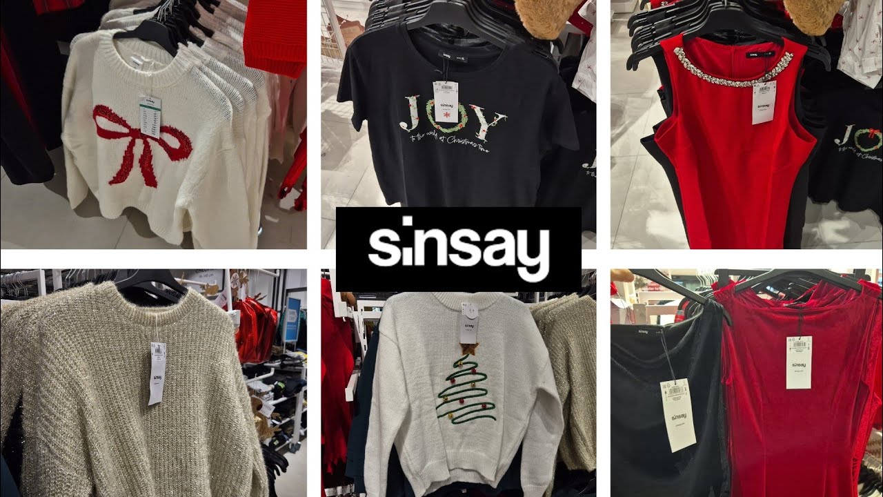 SINSAY ❤️ PRZEGLĄD DAMSKIEJ KOLEKCJI❗️SWETRY BLUZY BLUZKI SUKIENKI ❤️