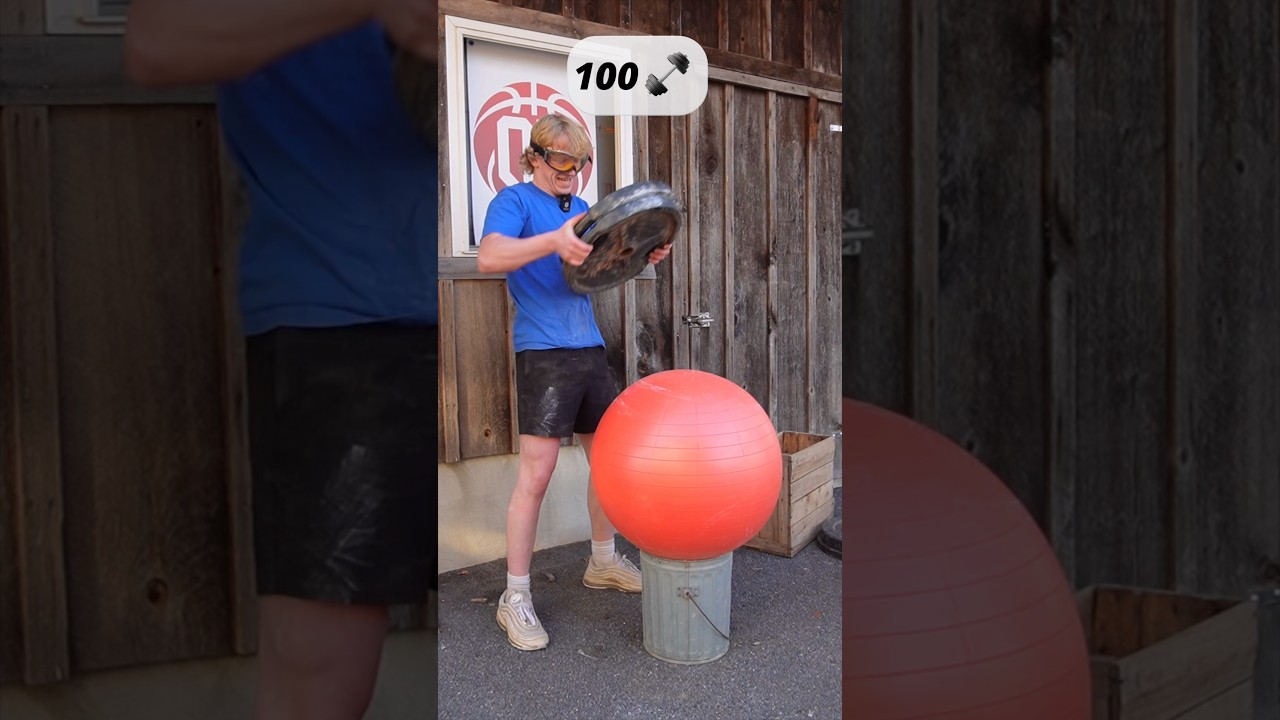 How Much Weight To Explode A Yoga Ball?