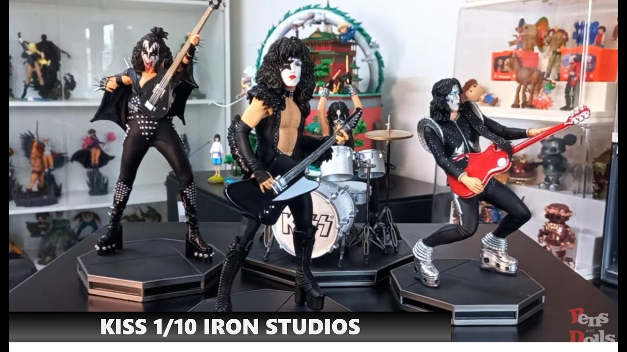 Coleção Estátuas Kiss - 1/10 Art Scale - Iron Studios