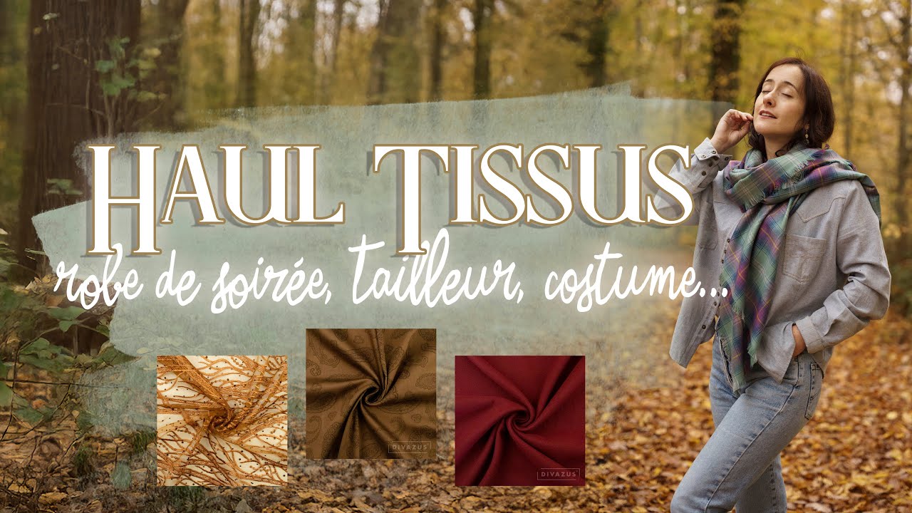 Haul Tissus Divazus : 6 Coupons, Projets Couture & Patron Jane Austen !