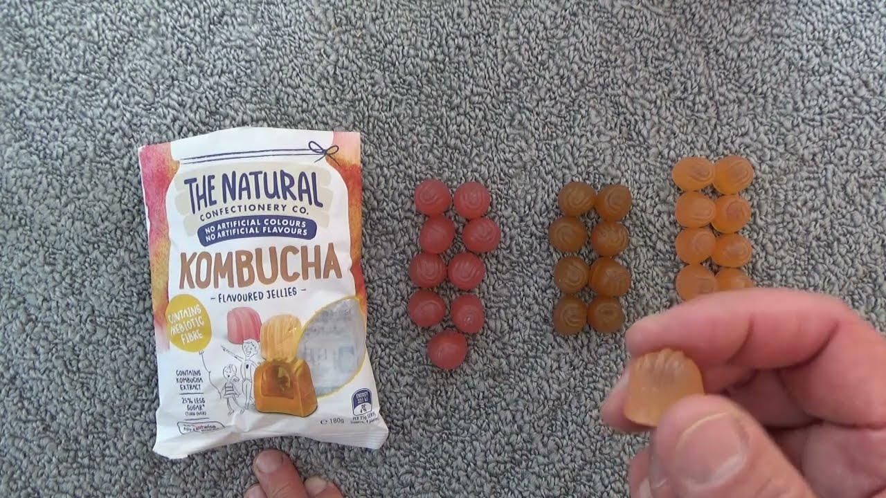 ASMR - Kombucha Flavoured Jellies - Australian Accent - Discussing in a Quiet Whisper & Crinkles