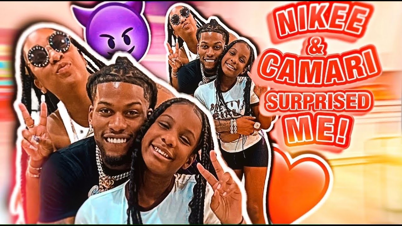CAMARI AND HER MOM SURPRISED ME!!!