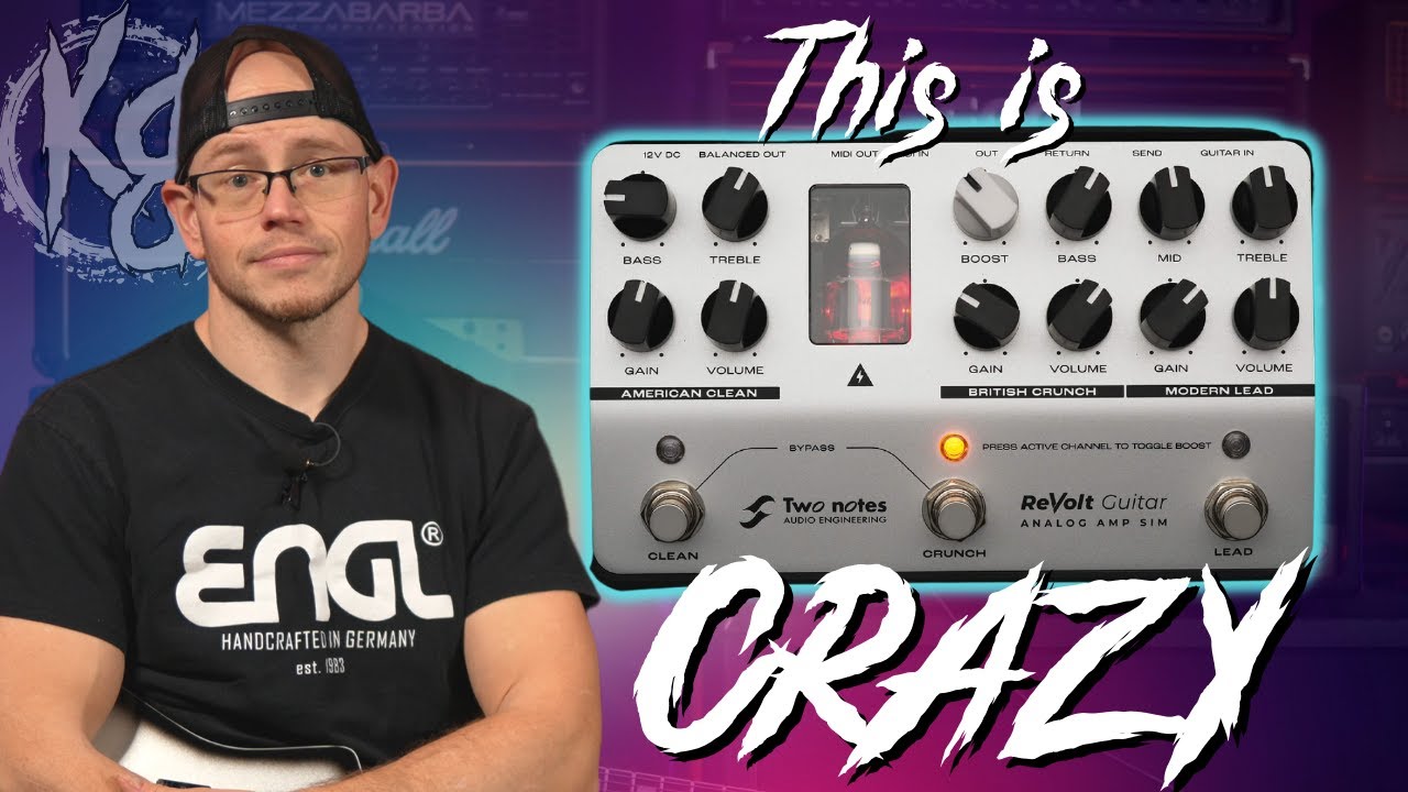 This AWESOME feature really sets this apart | Two Notes ReVolt 3 Channel Analog Amp Sim Pedal