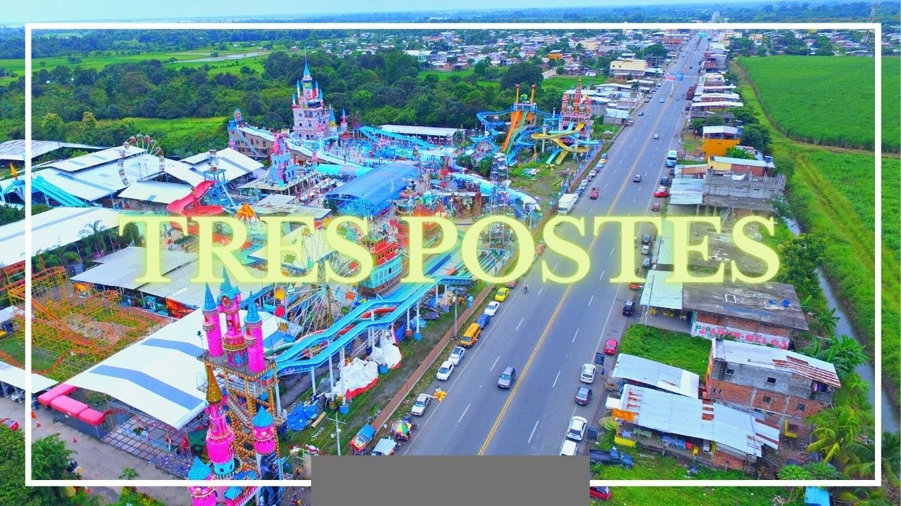 VUELO EN DRONE EN TRES POSTES (ECUADOR)