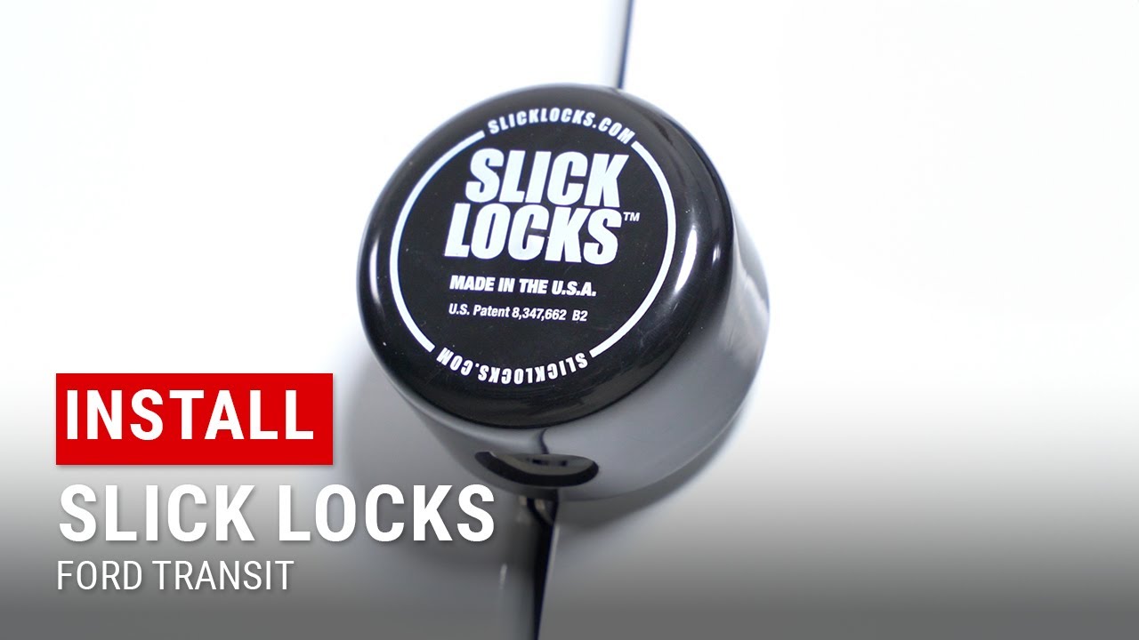 Установка замков Slick Locks на наш грузовой фургон Ford Transit
