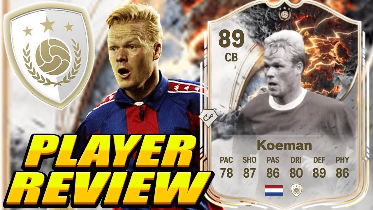 BEST ICON SBC RIGHT NOW?! 😳 89 Thunderstruck Koeman Player Review! FC 26 Icon Koeman SBC Review!