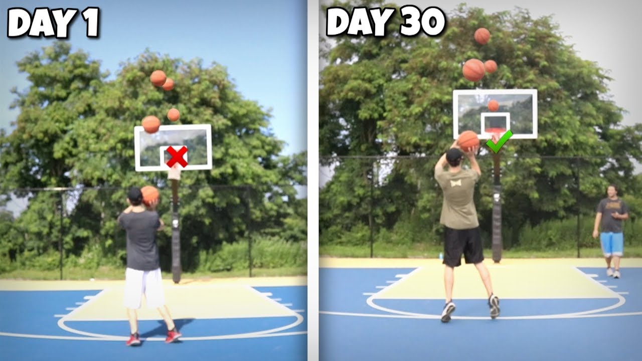 I Shot 100 Three Pointers Every Day for 30 Days!! This is What Happened...