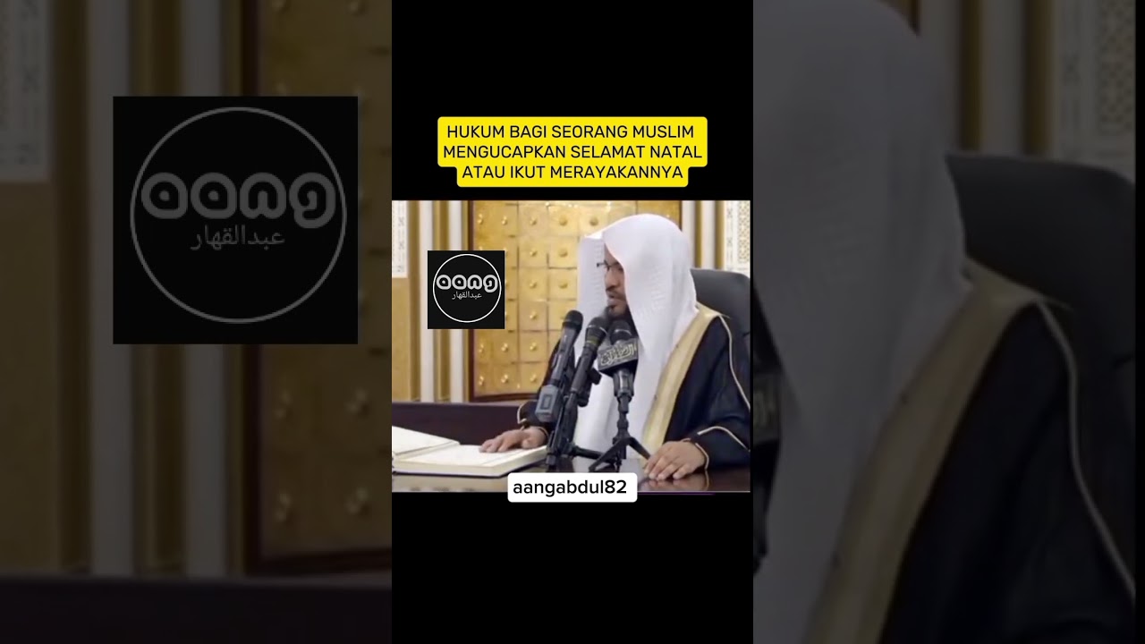 Hukum mengucapkan selamat Natal