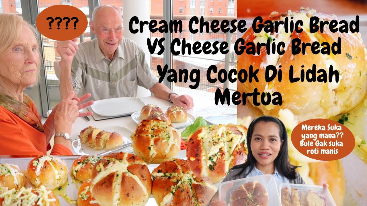 Cream Cheese Garlic Bread VS Cheese Garlic Bread Yang Cocok Di Lidah Mertua
