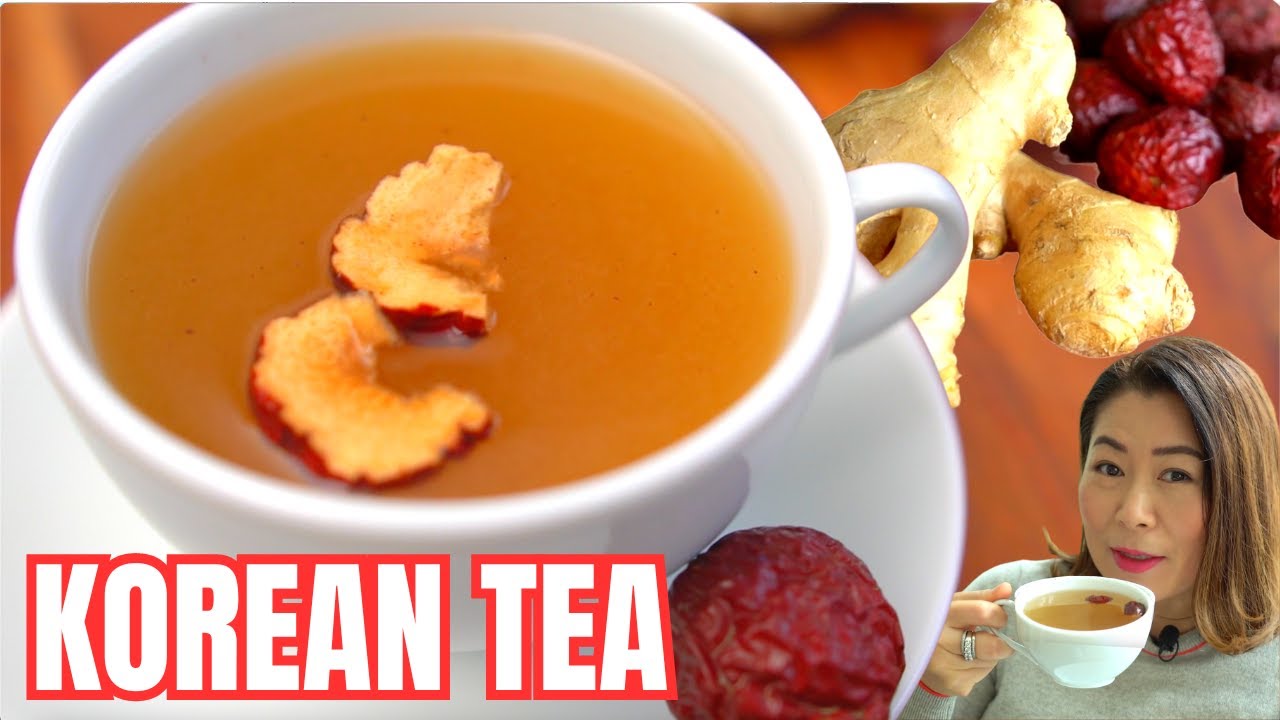 Korean Jujube Ginger Tea🌱 DELICIOUS Home Remedy Tea For Cold & Relaxation 몸에 좋고 맛도 좋은 대추생강차
