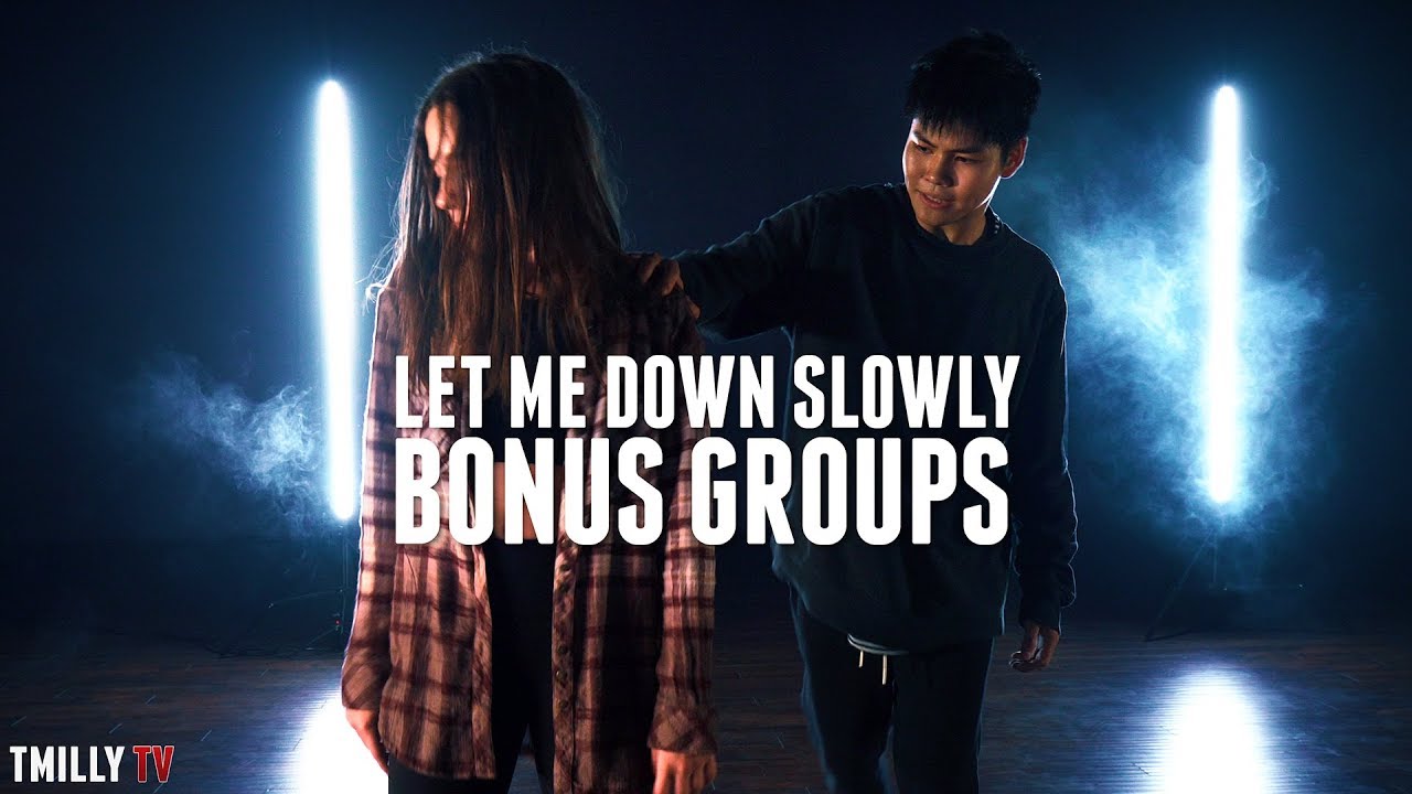 Alec Benjamin - Let Me Down Slowly - BONUS GROUPS - Choreography Erica Klein ft Sean & Kaycee
