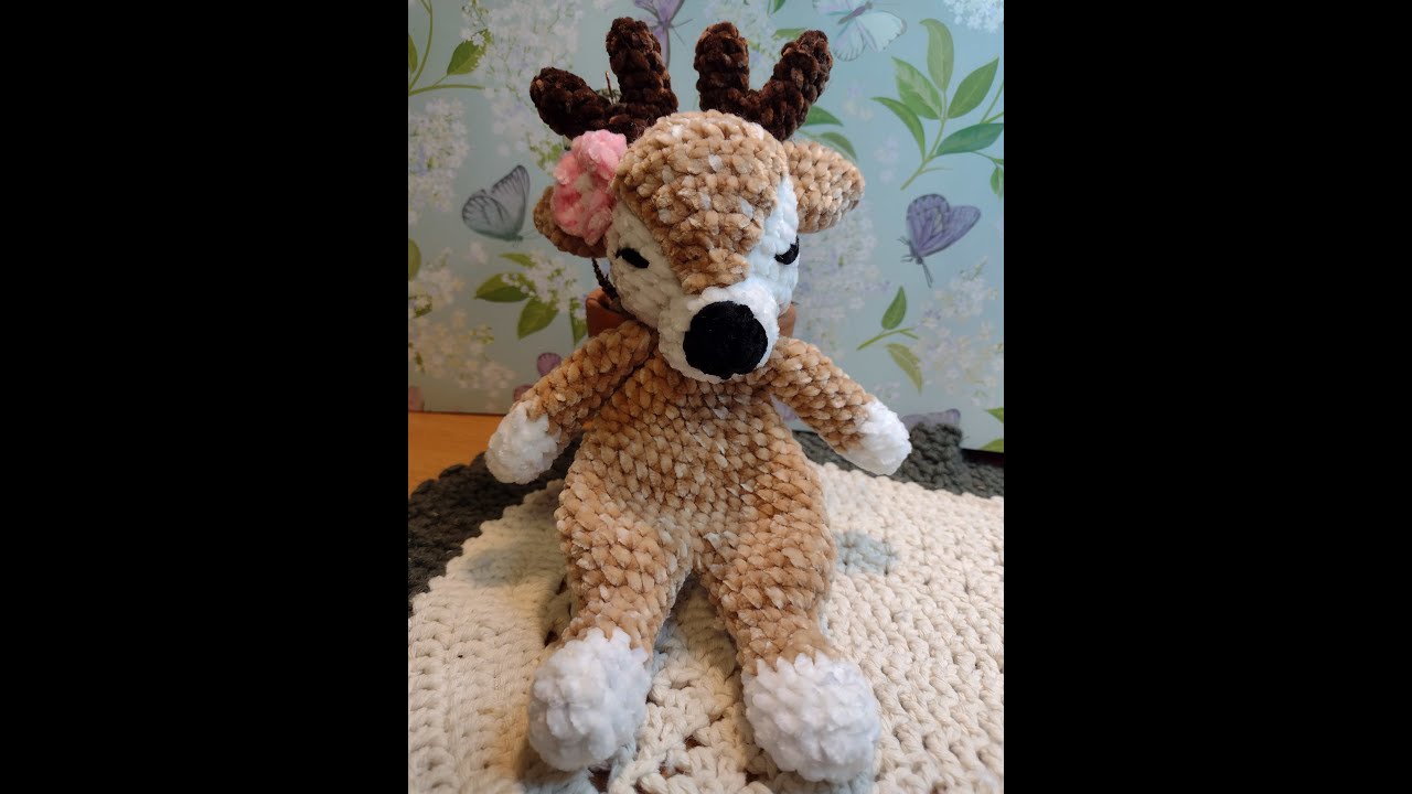 Hobby Lobby Crochet Kit Review - Deer with Flower