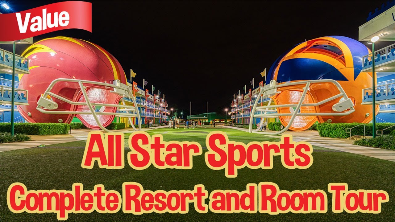 Disney's All Star Sports - 2024 Resort and Room Tour