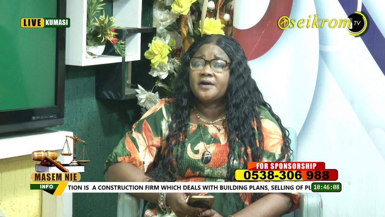 LIVE: MASEM NIE WITH NANA DUFIE ON OSEIKROM TV GHANA || 26/11/2025