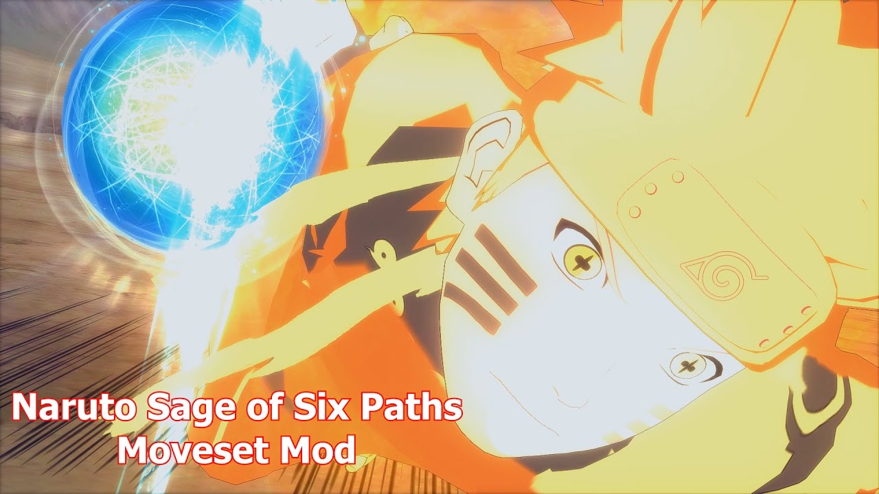 Naruto Ninja Storm 4 Road to Boruto PC MOD 60 FPS - Naruto Sage of Six Paths Custom Moveset Mod