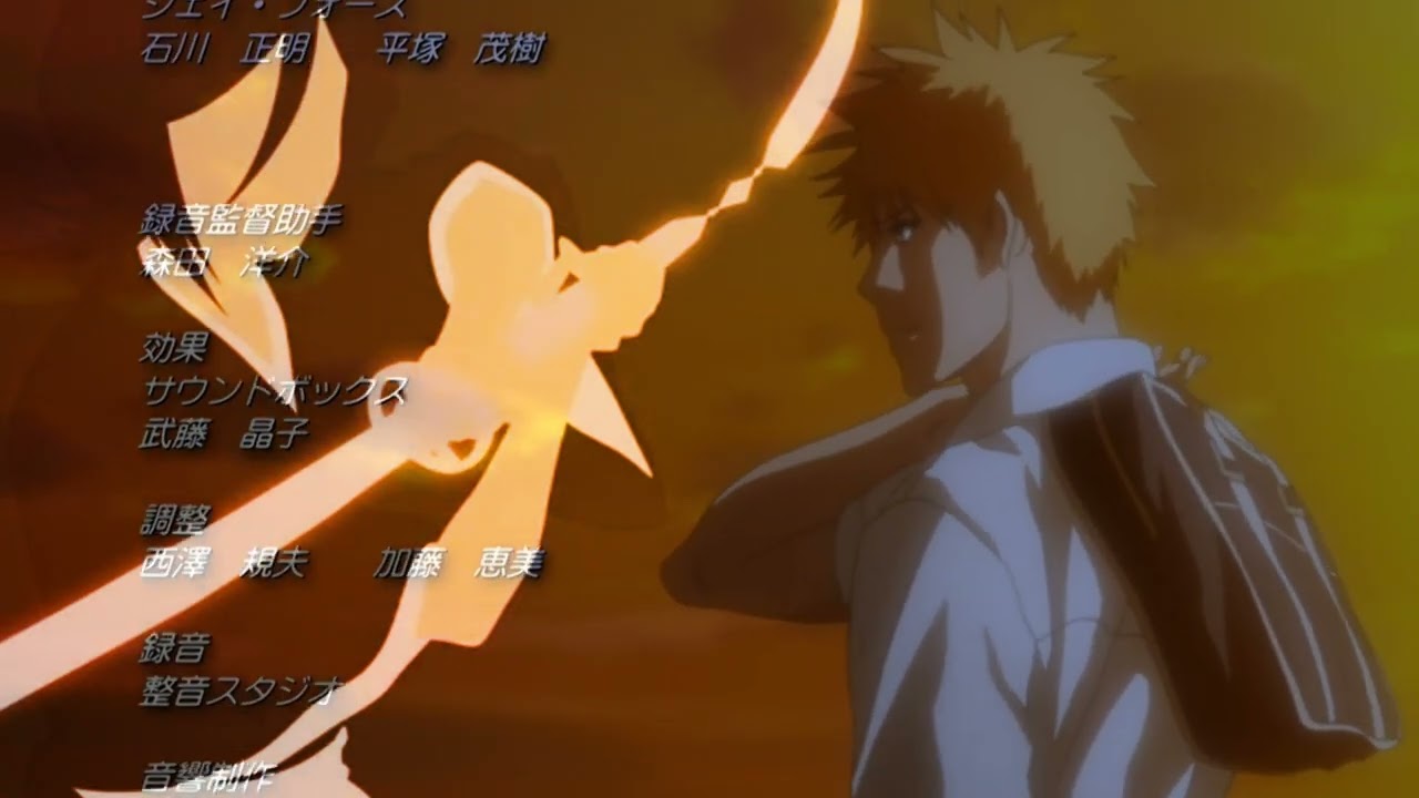 Bleach ending 26「Song for...」by Rookiez Is Punk'd