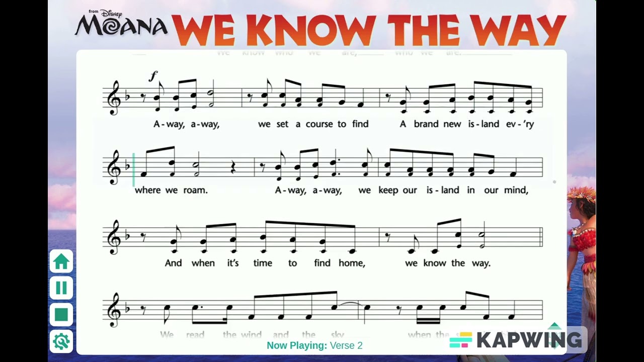 we know the way - Music Express