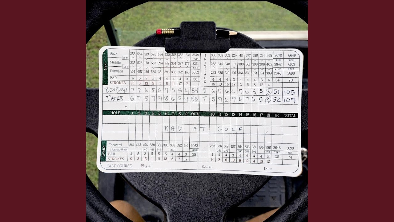 Bad at Golf