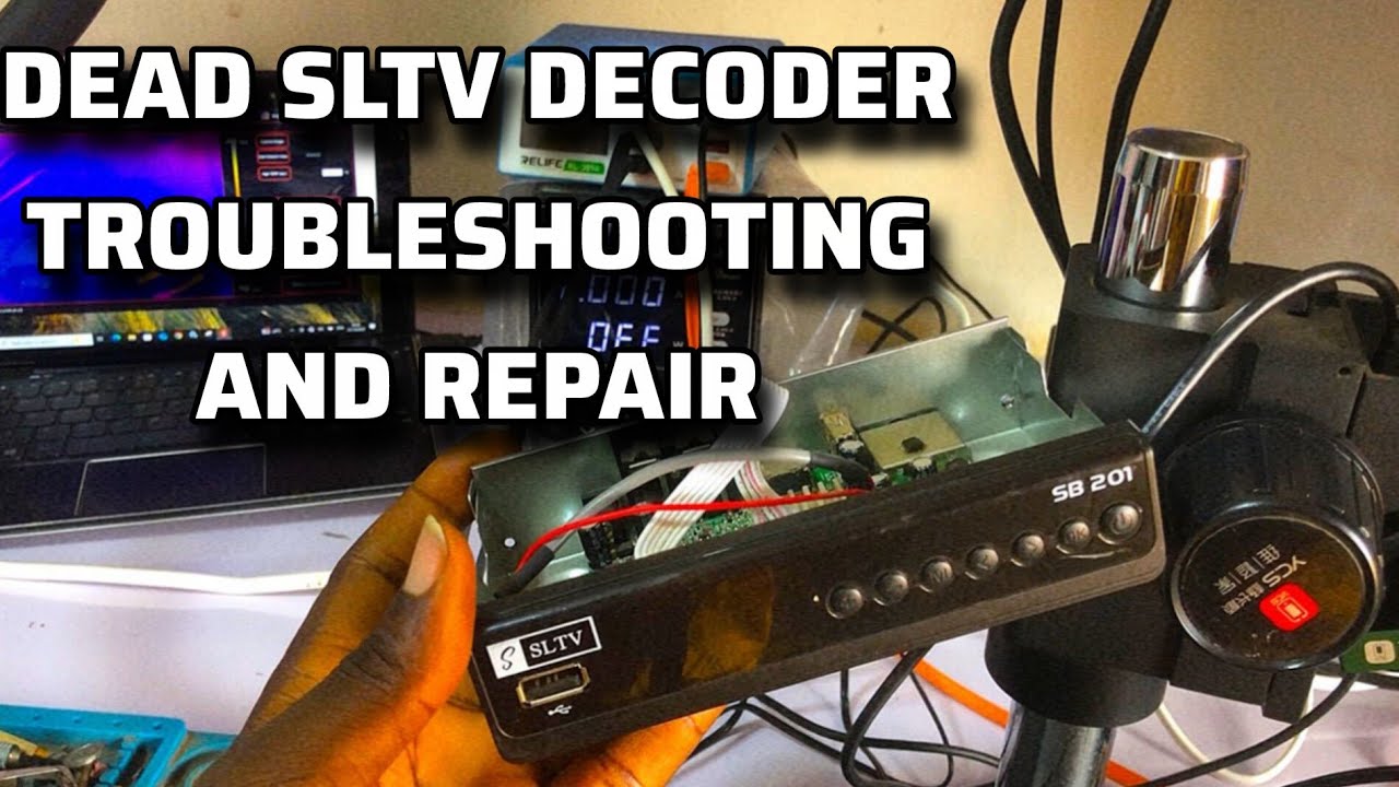 Dead SLTV SB 201 Decoder Troubleshooting and Repair 