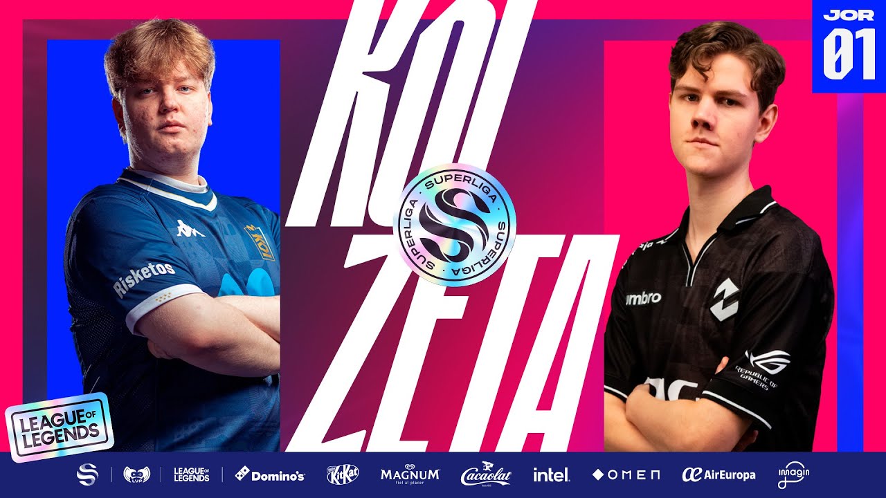 MOVISTAR KOI VS ZETA - JORNADA 1 - SUPERLIGA - PRIMAVERA 2024 - LEAGUE OF LEGENDS