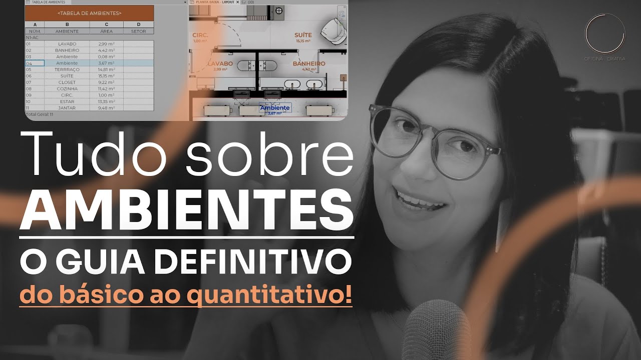 Tudo sobre AMBIENTES no REVIT - O GUIA DEFINITIVO do básico ao quantitativo!