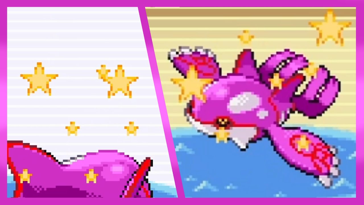 | LIVE | Shiny Kyogre in Pokémon Emerald