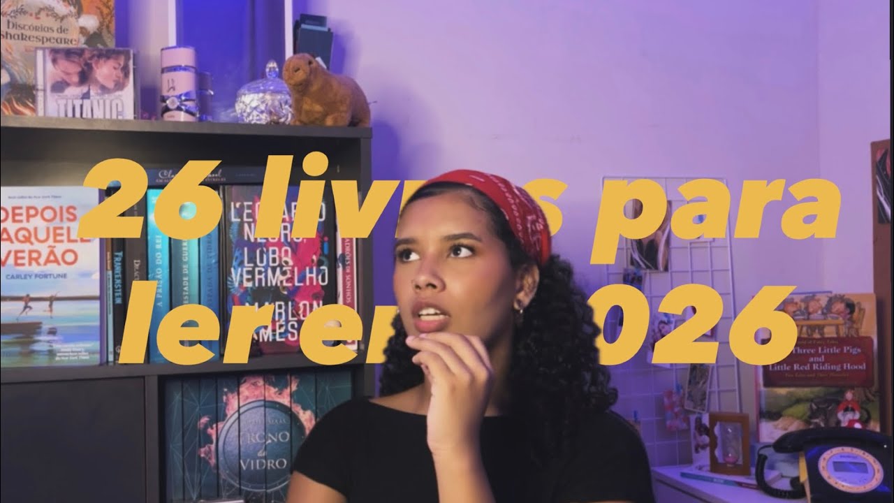 26 livros para ler em 2026