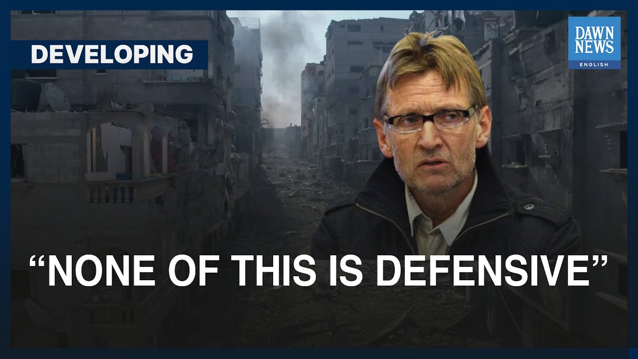 Stop Israel, Stop United States: Norwegian Politician Mads Gilbert | Dawn News English