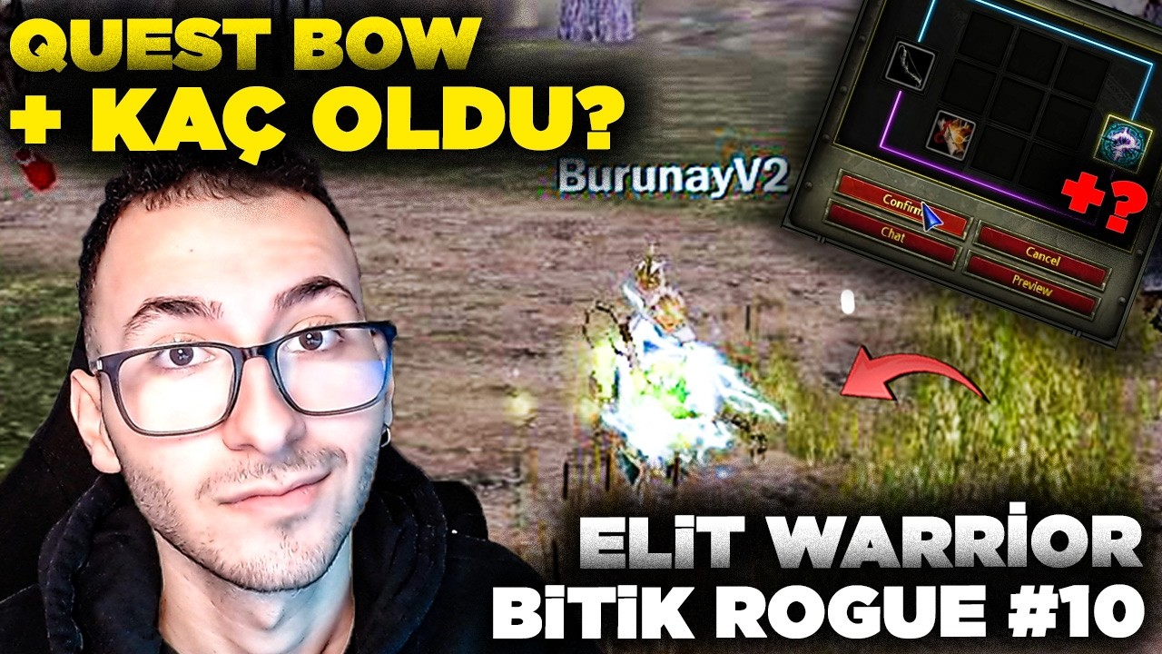 QUESTİ BASABİLDİM Mİ ? | ELİT WARRİOR BİTİK ROGUE #10 | Knight Online