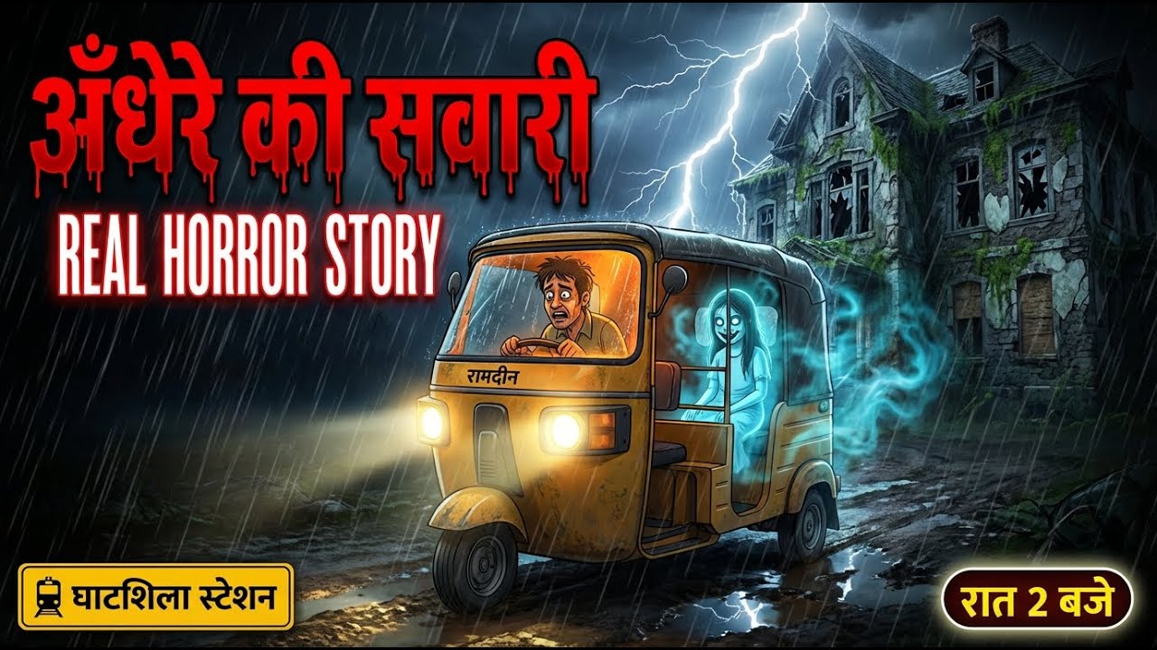 रात 2 बजे जिसने पूछा मुसाबनी चलोगे? Hindi Horror Stories | Animated Stories