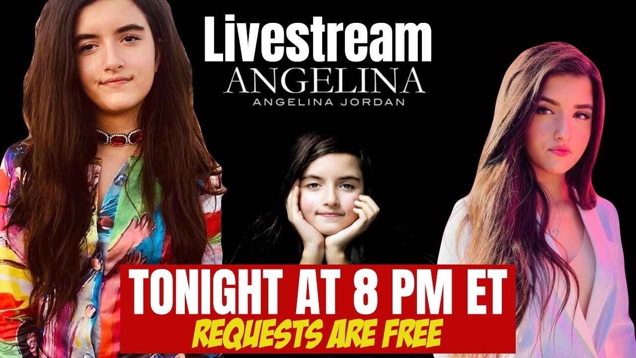 ANGELINA JORDAN LIVESTREAM - POLL WINNER!