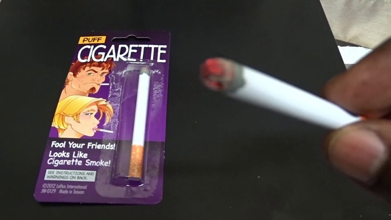 ✅  How To Use Puff Fake Prop Cigarettes Review