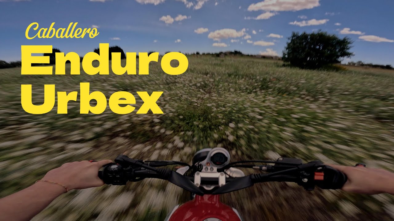 Caballero 125 Enduro Ride - Urbex in Secret location 8K HDR