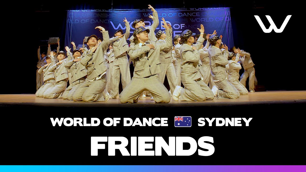 Friends  | 3rd Place Team Division | World of Dance Sydney 2025 | #WODsydney25