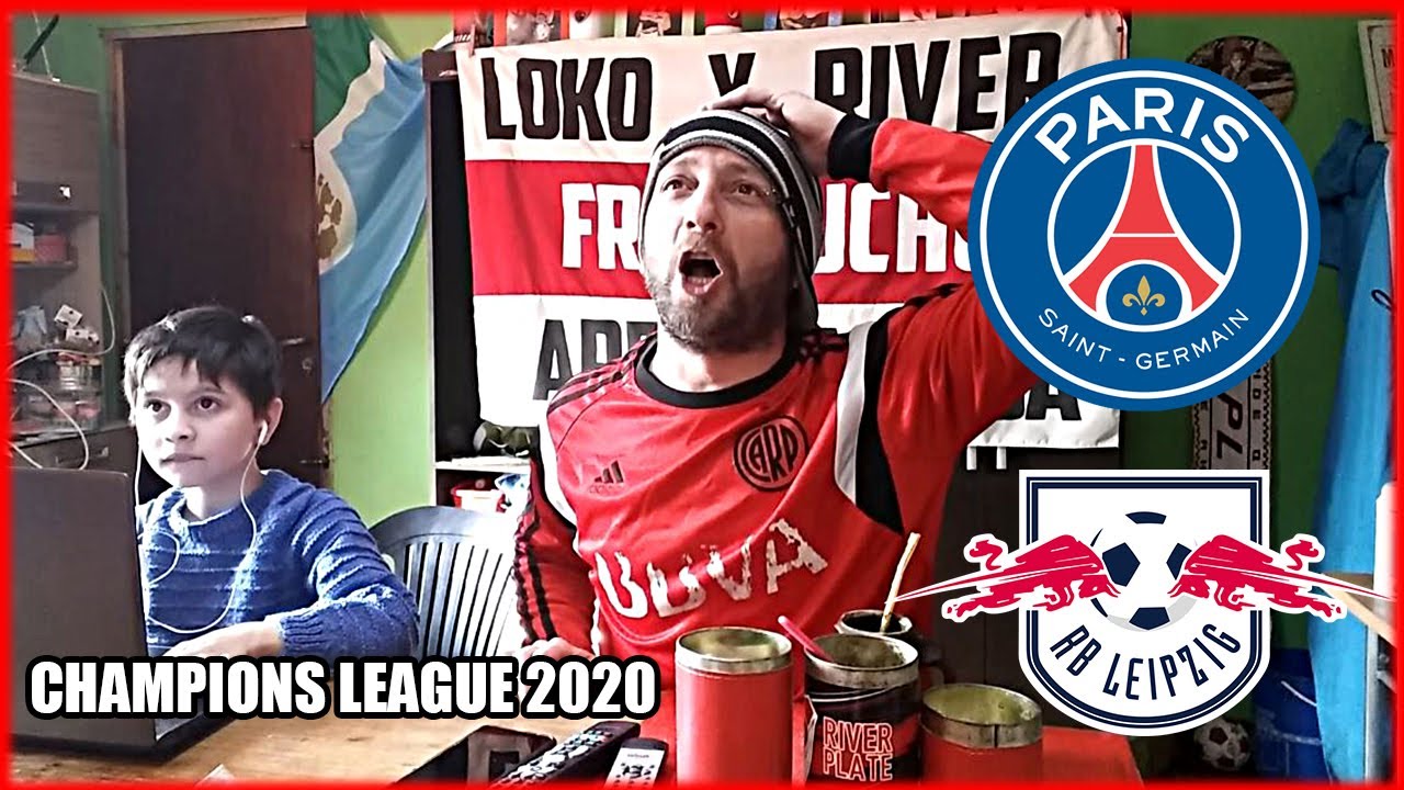 Leipzig vs PSG | Reacciones de un Hincha | Semifinal Champions League 2020