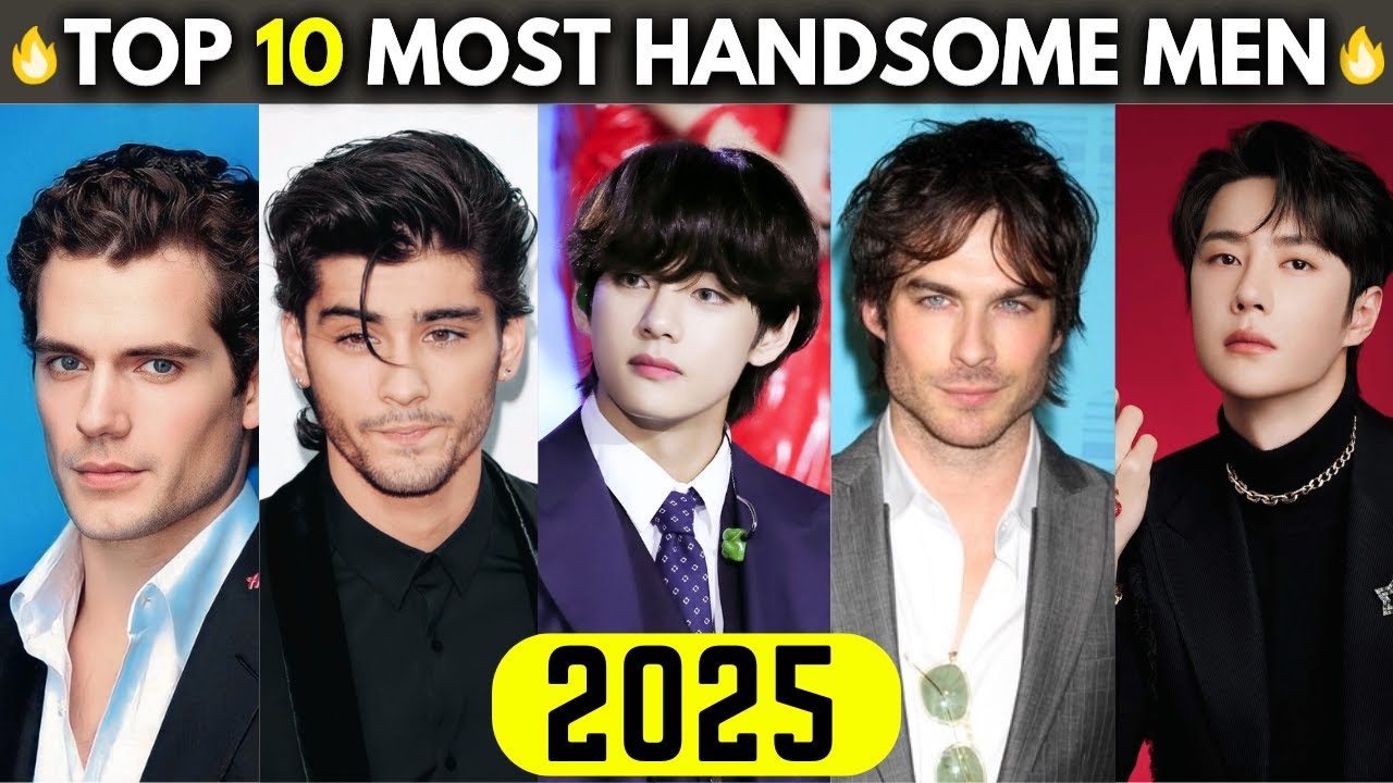 These 10 Men Broke The Internet in 2025 😍 | Top Hottest Men