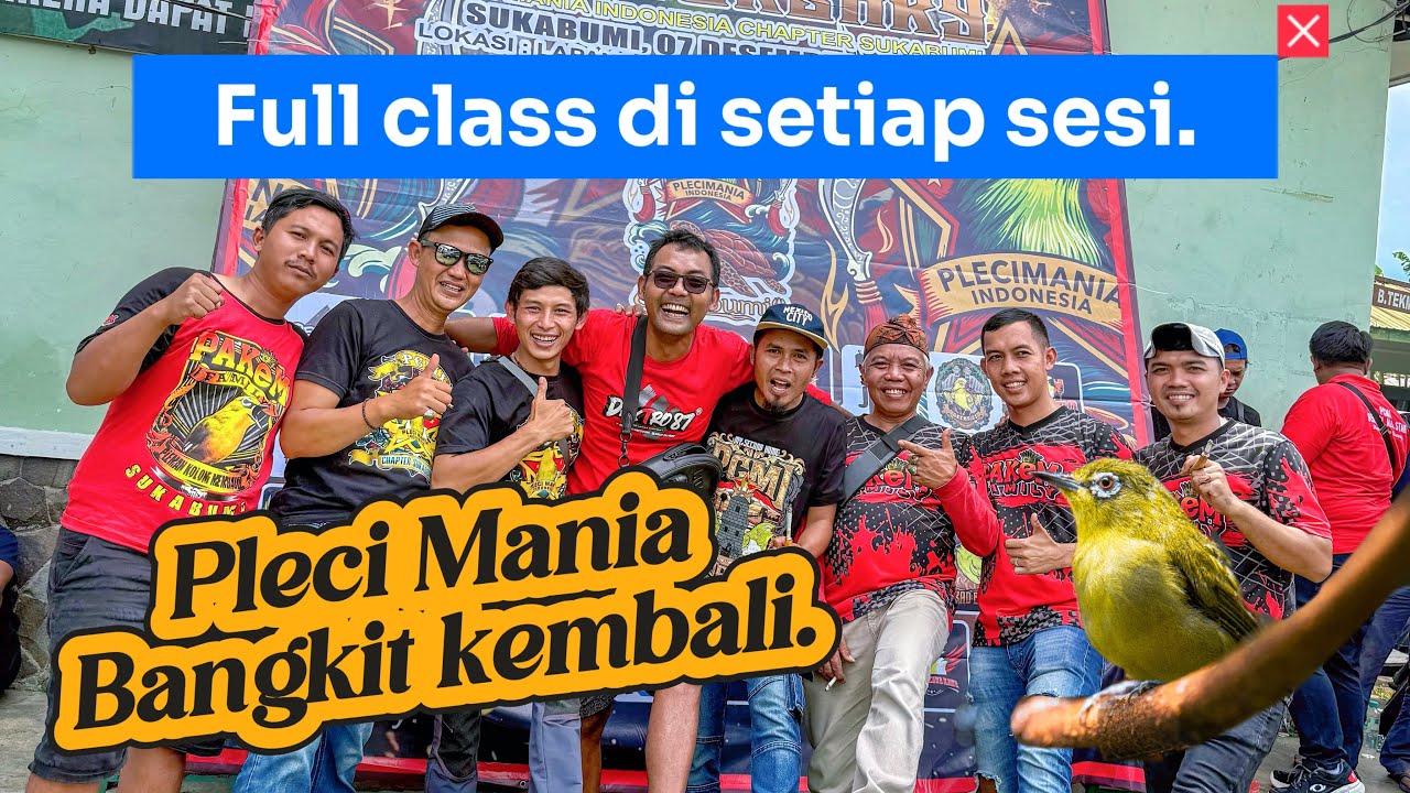PLECI MANIA SUKABUMI LUAR BIASA RAMAI(SAHDU NANN).