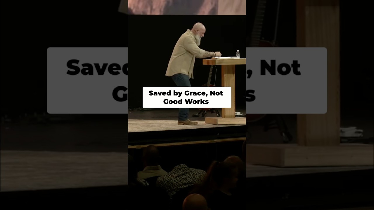 Joby Martin - Saved by Grace, not good works - COE 22 - Sermon clip