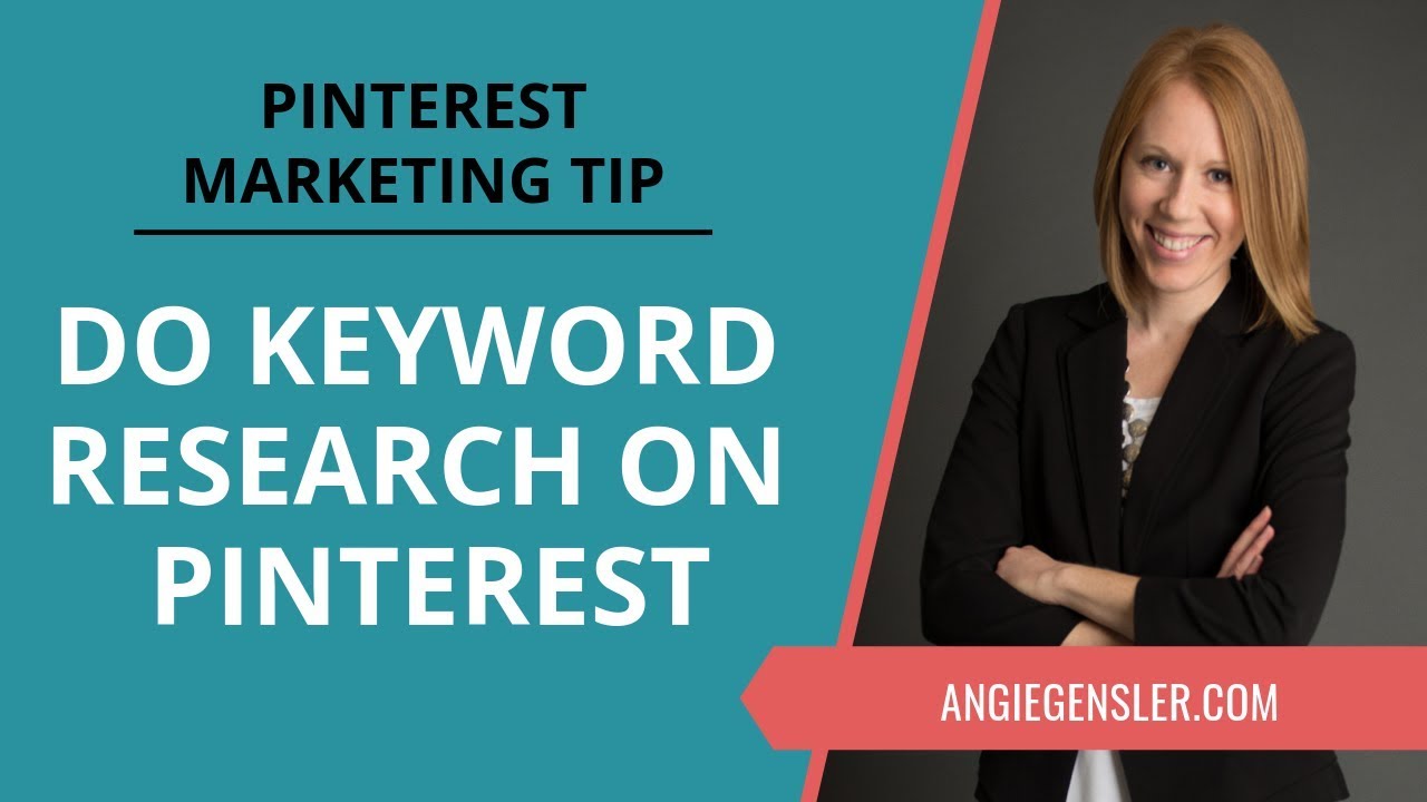 Pinterest Marketing Tip #2 - How to Research Keywords on Pinterest