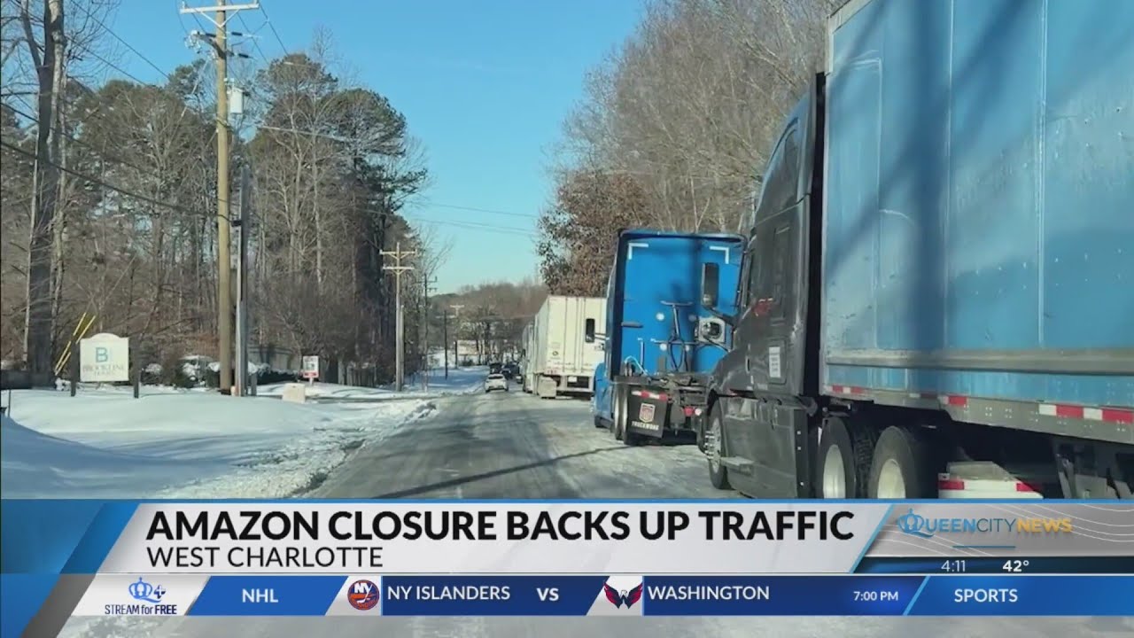 Amazon closure backs up traffic