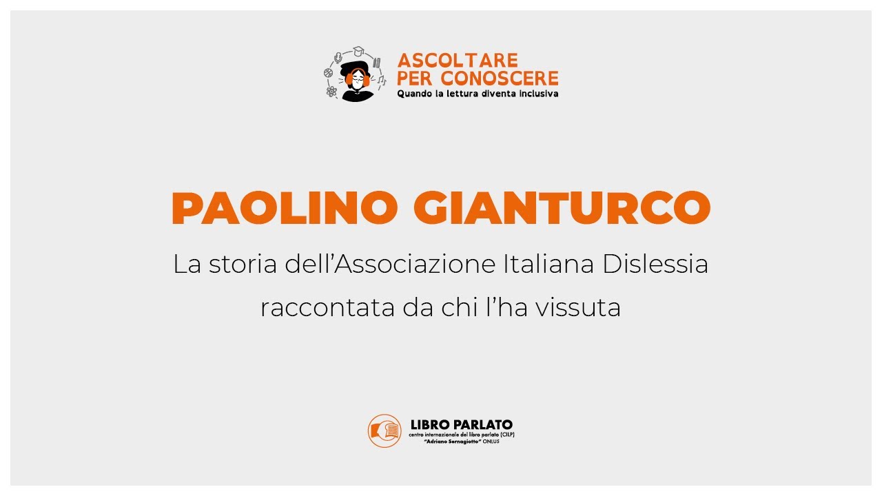 Ascoltare per conoscere - Paolino Gianturco