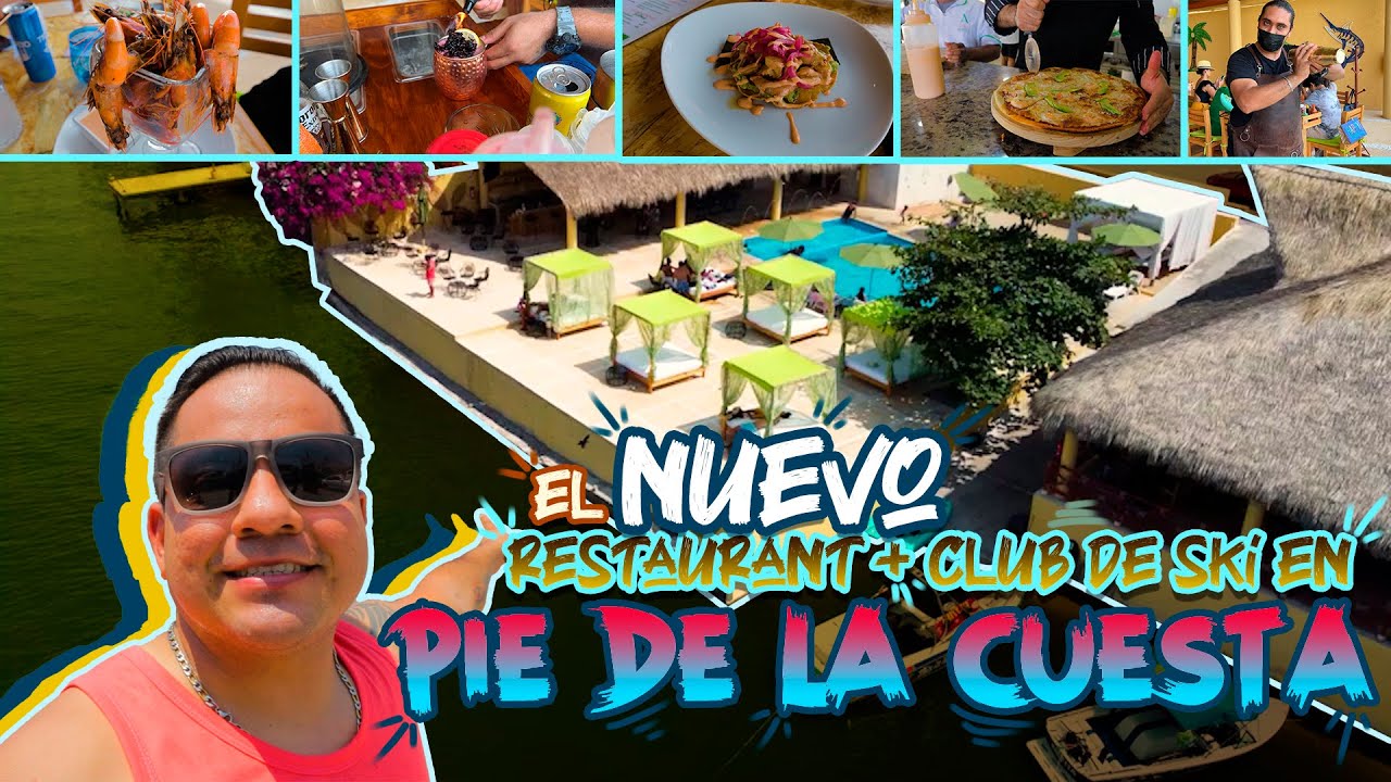 😱PIE DE LA CUESTA y su NUEVO RESTAURANT a orilla de la LAGUNA, es IMPRESIONANTE 🔥 El Nikel