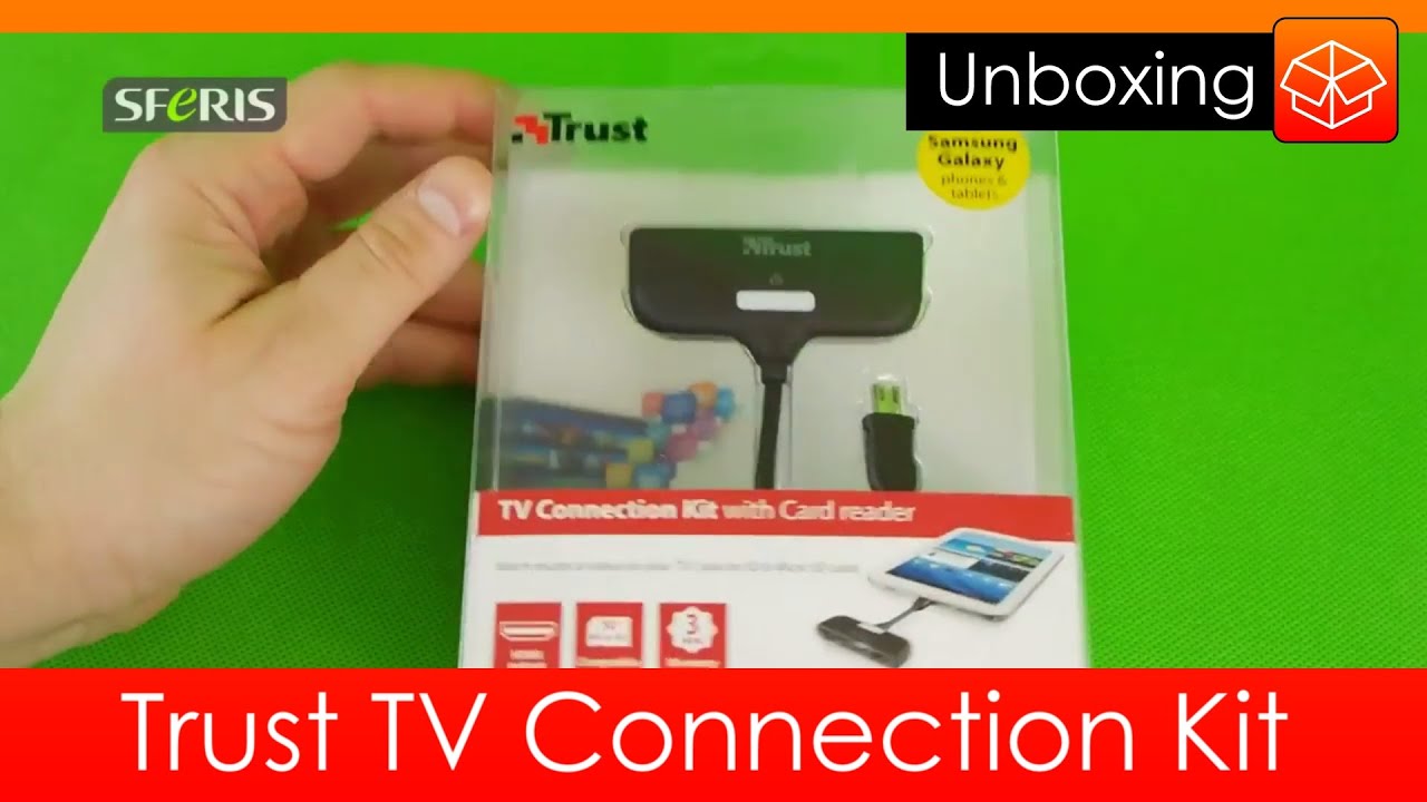 Trust TV Connection Kit - Unboxing