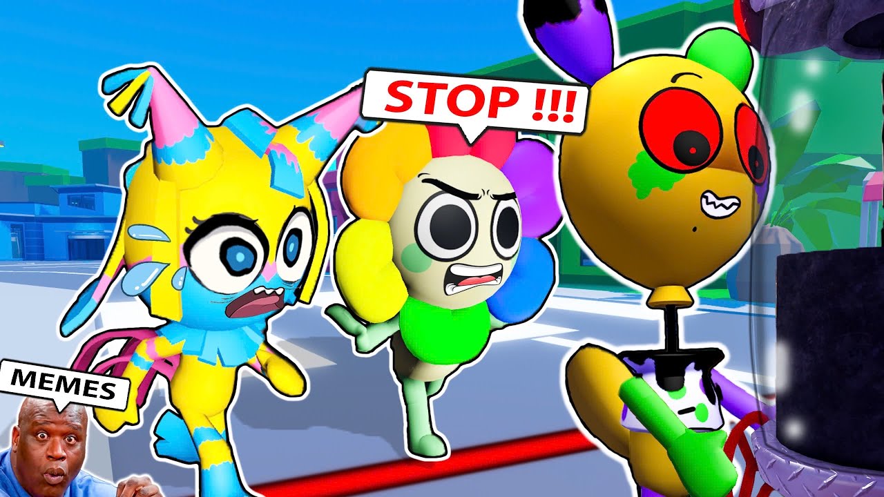 Yatta vs Looey Survives A Dandy Run Mexican Update - Dandy's World Funny TikTok Roblox Funny Moments
