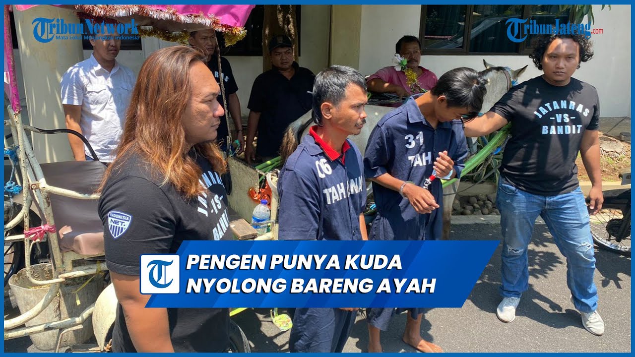 Warga Semarang Ini Sejak Kecil Ingin Punya Kuda, Sudah Besar Nyolong Kuda Bareng Ayah