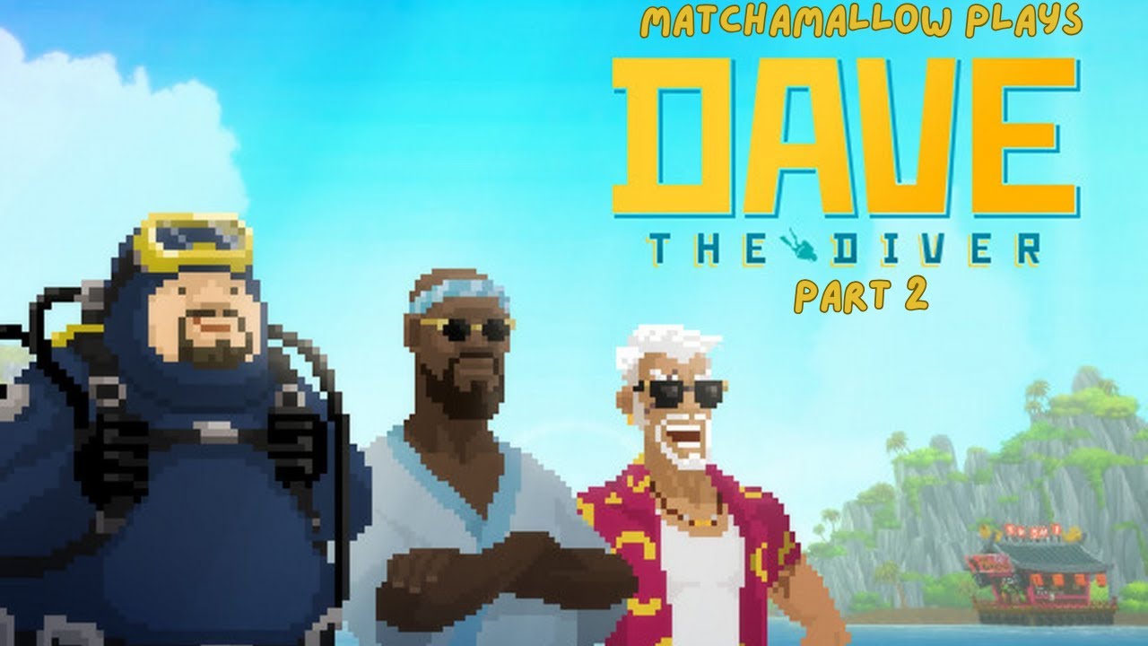 Bonking fish was fun until the Sharks showed up | Dave the Diver pt 2