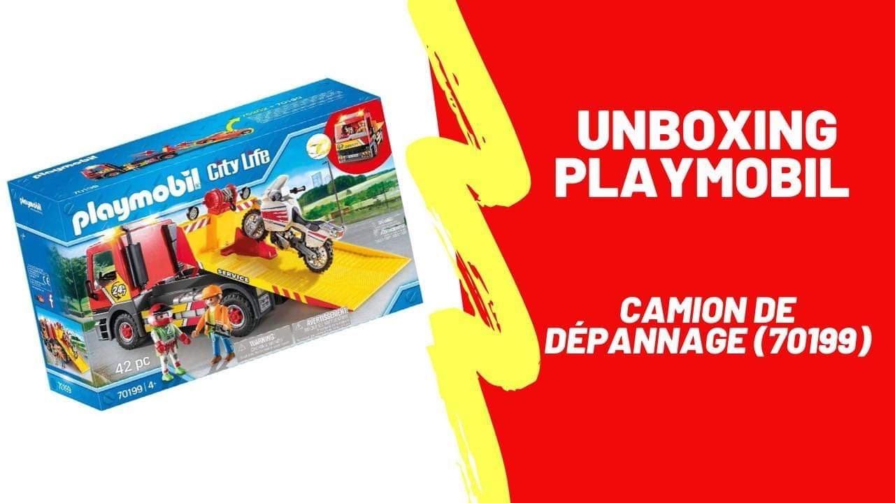 NOUVEAUTE 2020 || UNBOXING PLAYMOBIL || CAMION DE DEPANNAGE (70199)